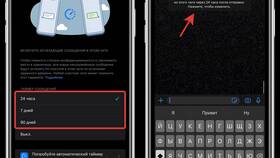 Как отправить исчезающее сообщение в WhatsApp в Йота