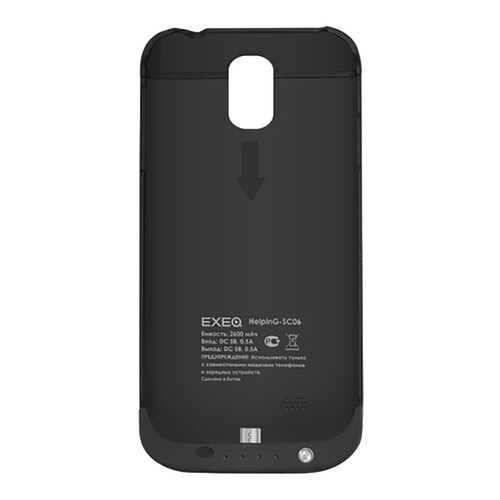 Чехол-аккумулятор EXEQ HelpinG-SC06 Samsung Galaxy S4 2600 мАч Black в Йота