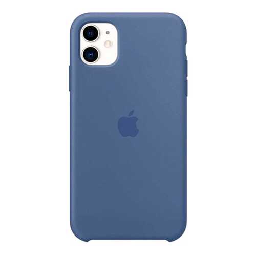 Чехол Apple для iPhone 11 Silicone Case Linen Blue в Йота