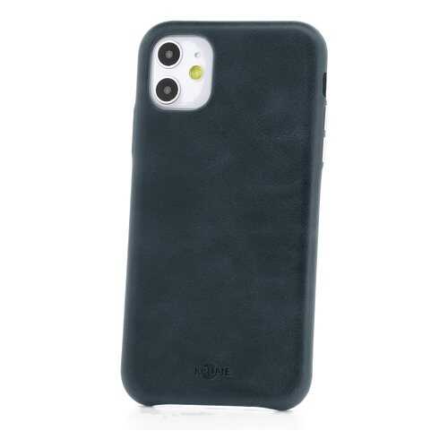 Чехол Apple iPhone 11 Kruche IXSMAXL E02 Leather Dark Blue в Йота