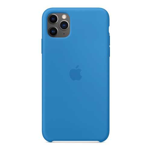 Чехол Apple Silicone Case Surf Blue для смартфона iPhone 11 Pro Max (MY1J2ZM/A) в Йота