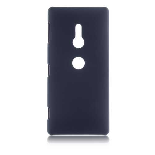 Чехол Brosco Soft-touch для Sony Xperia XZ2, черная в Йота