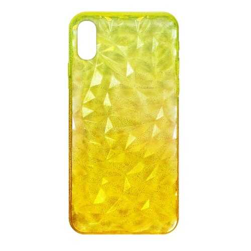 Чехол Crystal Krutoff для iPhone X/XS Yellow в Йота