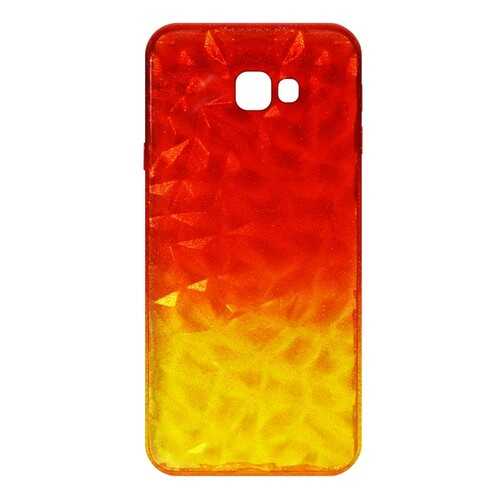 Чехол Crystal Krutoff для Samsung Galaxy J4+ (SM-J415) Yellow/Red в Йота