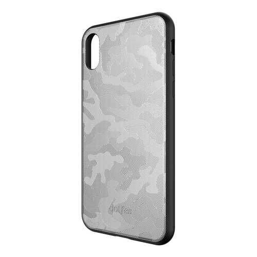 Чехол Dotfes G07 Camouflage Style Case для iPhone XS Max (silver) в Йота