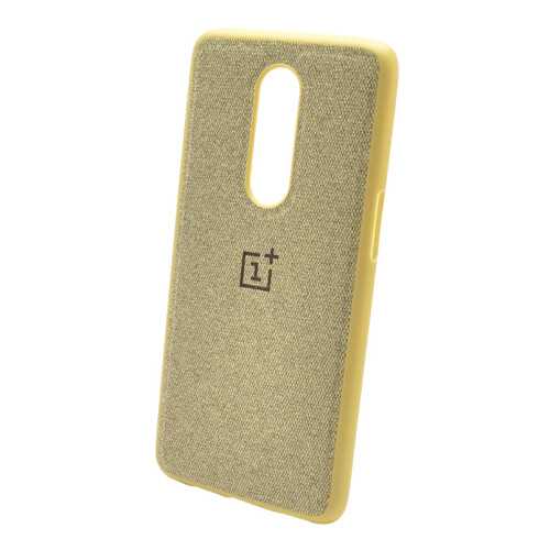 Чехол Fiber Logo для OnePlus 6 Gold в Йота