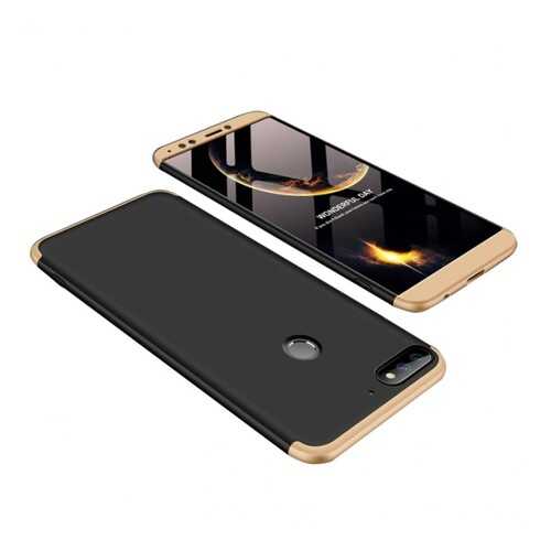 Чехол GKK LikGus для Huawei Honor 7A Pro/Y6 Prime 2018 Black/Gold в Йота