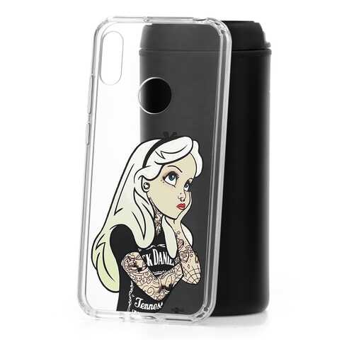 Чехол Huawei Y6 2019 Kruche Print Tattoo Girl в Йота