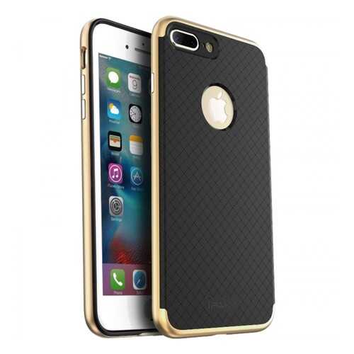 Чехол iPaky +PC для Apple iPhone 7 plus/8 plus (5.5) Black/Gold в Йота