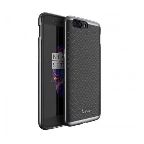 Чехол iPaky +PC для OnePlus 5 Black/Grey в Йота