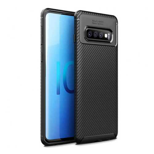 Чехол Карбон для Samsung Galaxy S10e Black в Йота