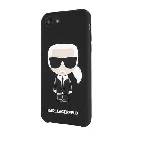 Чехол Karl Lagerfeld Liquid Iconic (KLHCI8SLFKBK) для iPhone 7/8/SE 2020 (Black) в Йота