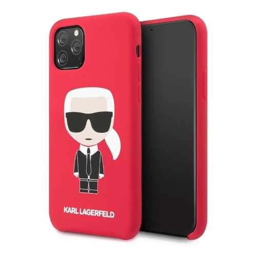 Чехол Karl Lagerfeld Liquid Iconic (KLHCN58SLFKRE) для iPhone 11 Pro (Red) в Йота