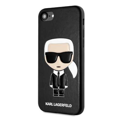 Чехол Karl Lagerfeld PU Leather Iconik (KLHCI8IKPUBK) для iPhone 7/8/SE 2020 (Black) в Йота