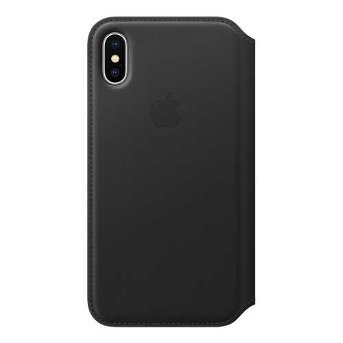 Чехол-книжка Apple Leather Folio Cosmos Black для iPhone X в Йота