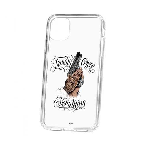Чехол Kruche Apple iPhone 11 Print Семья превыше в Йота
