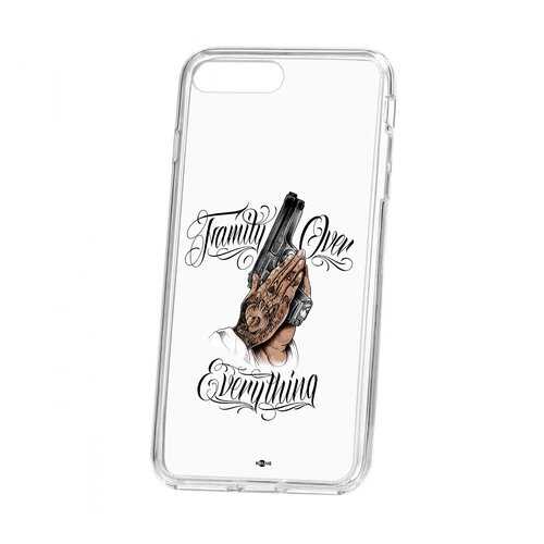 Чехол Kruche Apple iPhone 7 Plus Print Семья превыше в Йота
