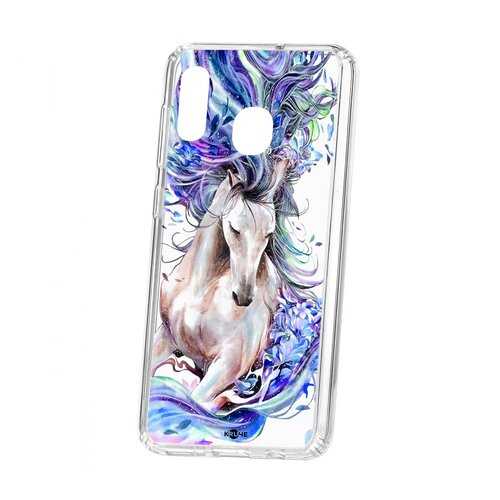 Чехол Kruche для Samsung Galaxy A20 2019 Print Грация в Йота
