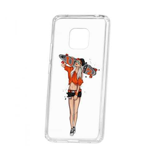 Чехол Kruche Huawei Mate 20 Pro Print Лонгборд в Йота
