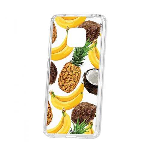 Чехол Kruche Huawei Mate 20 Pro Print Тропический микс в Йота