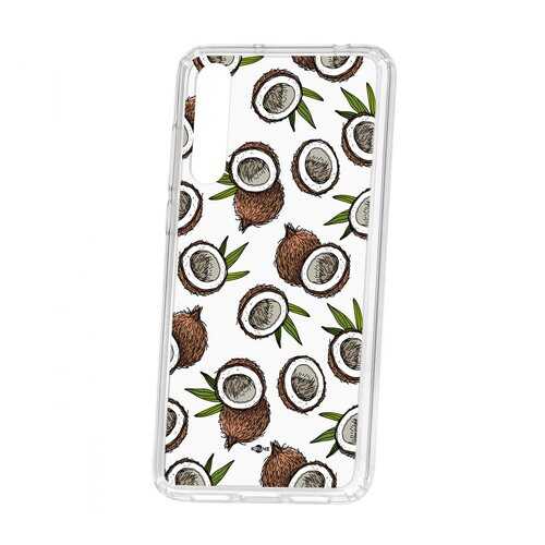 Чехол Kruche Huawei P20 Pro (Plus) Print Кокосы в Йота