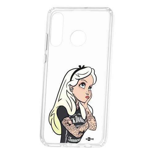 Чехол Kruche Huawei P30 Lite Print Tattoo Girl в Йота