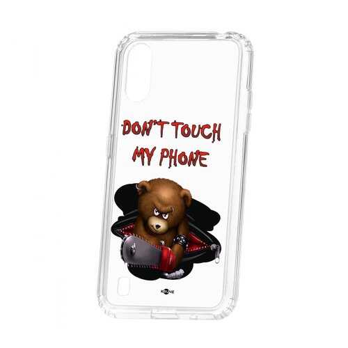 Чехол Kruche Samsung Galaxy A01/A015 Print Не бери мой телефон в Йота