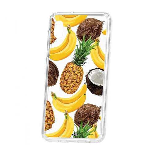 Чехол Kruche Samsung Galaxy A10 2019 Print Тропический микс в Йота