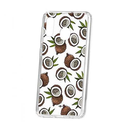 Чехол Kruche Samsung Galaxy A20 2019 Print Кокосы в Йота