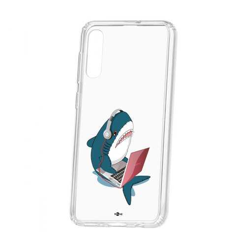 Чехол Kruche Samsung Galaxy A50 2019 Print Акула в Йота