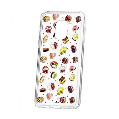 Чехол Kruche Samsung Galaxy A8 2018 (A530) Print Cake в Йота