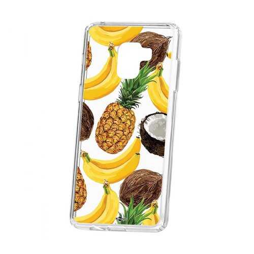 Чехол Kruche Samsung Galaxy A8+ 2018 (A730) Print Тропический микс в Йота