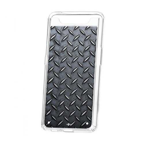 Чехол Kruche Samsung Galaxy A80 Print Сталь в Йота