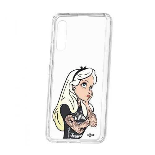 Чехол Kruche Samsung Galaxy A90 5G Print Tattoo Girl в Йота