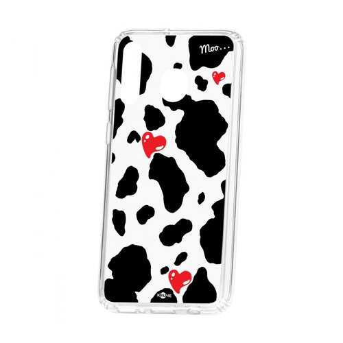 Чехол Kruche Samsung Galaxy M30 Print Корова в Йота