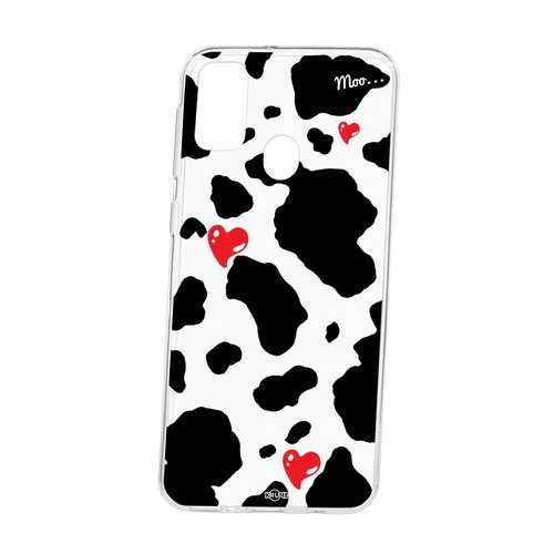 Чехол Kruche Samsung Galaxy M30S Print Корова в Йота