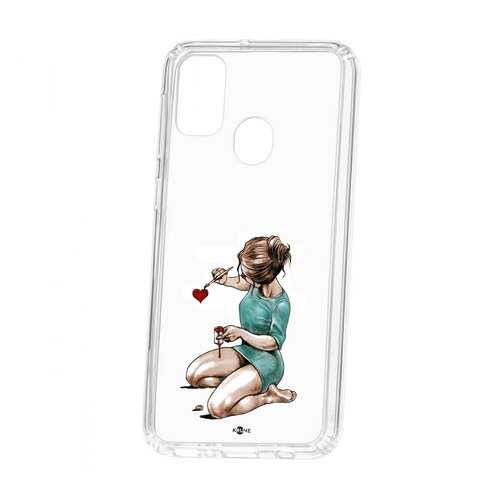 Чехол Kruche Samsung Galaxy M30S Print Рисуя любовь в Йота