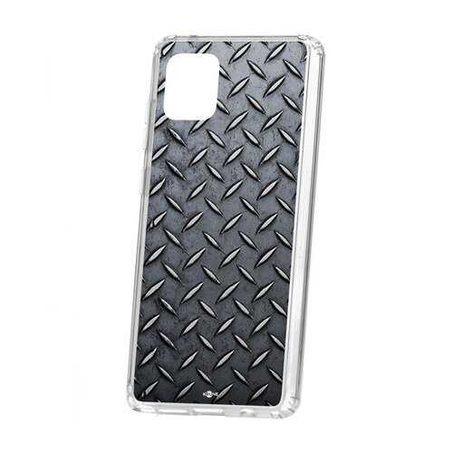 Чехол Kruche Samsung Galaxy Note 10 Lite Print Сталь в Йота