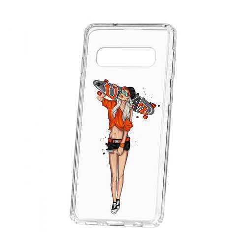 Чехол Kruche Samsung Galaxy S10 Print Лонгборд в Йота