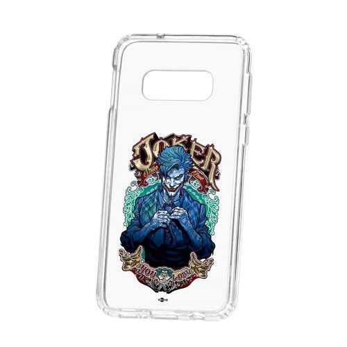 Чехол Kruche Samsung Galaxy S10e Print Джокер в Йота
