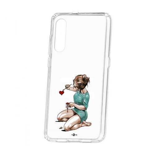Чехол Kruche Xiaomi Mi 9 Print Рисуя любовь в Йота