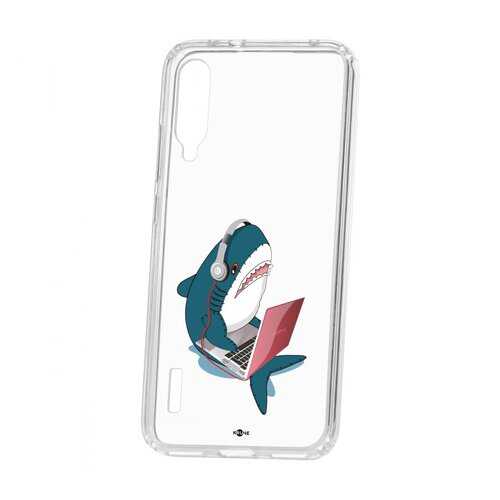 Чехол Kruche Xiaomi Mi A3 Print Акула в Йота