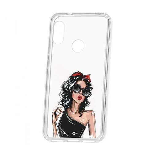 Чехол Kruche Xiaomi Redmi 6 Pro Print Фэшн леди в Йота