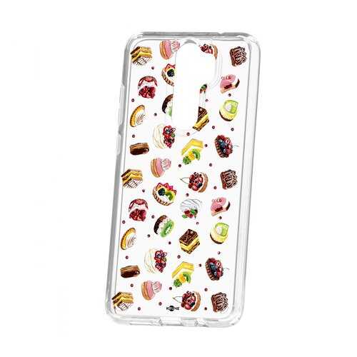 Чехол Kruche Xiaomi Redmi Note 8 Pro Print Cake в Йота