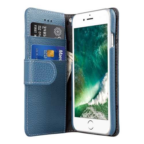 Чехол Melkco для Apple iPhone 7/8 - Wallet Book Type Blue в Йота