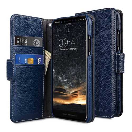 Чехол Melkco для Apple iPhone X/XS Blue в Йота
