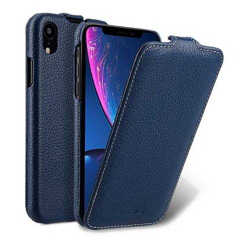 Чехол Melkco для Apple iPhone X/XS темно-синий в Йота