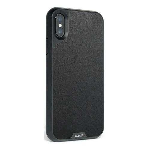 Чехол Mous Limitless 2.0 (LIM2-IX65BLK-LETHRBLK-NS-RET) для iPhone Xs Max (Black Leather) в Йота