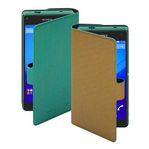 Чехол Muvit MFX Chameleon Folio Case для Sony Xperia Z5 Зеленый/Золотистый в Йота