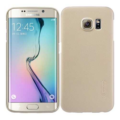 Чехол Nillkin Matte для Samsung G925F Galaxy S6 Edge Gold в Йота